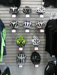 In the market for a new helmet? Check out your local bike shop!