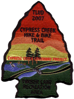 Cypress Creek Hike & Bike Trail badge